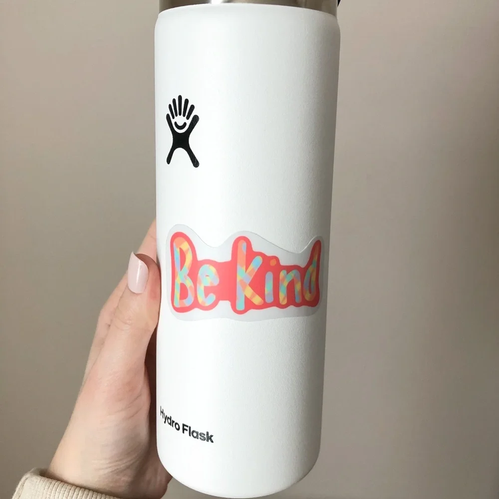 Be Kind Sticker, Bright Neon Sticker - Picture 4 of 4